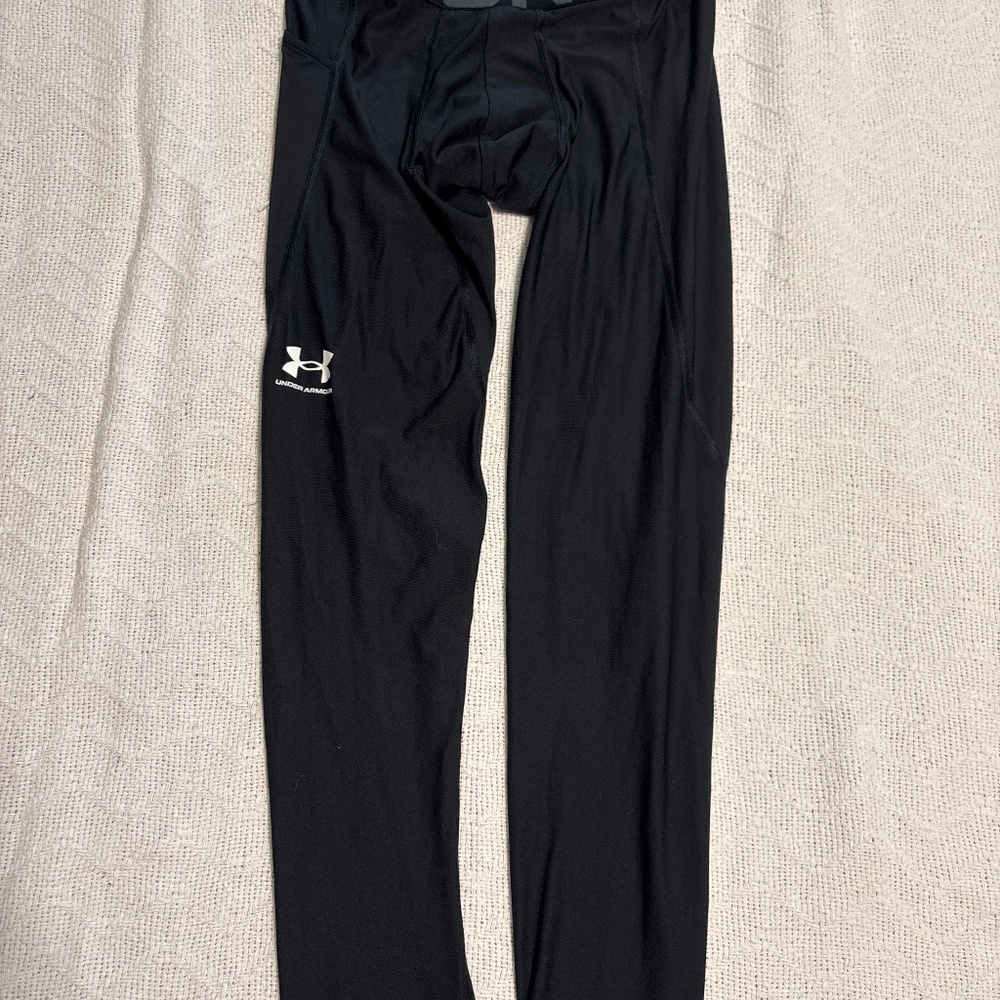 Men Large black Under Armour tights